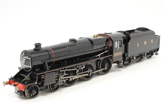 Class 5MT 'Black Five' 4-6-0 5000 in LMS lined black - as preserved with gloss finish - Limited Edition for Locomotion Models