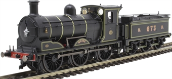 Class J36 0-6-0 673 "Maude" in North British Railway lined black - as preserved - TTS sound fitted