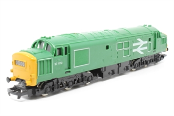 Class 37 37072 in BR bright green with large logo