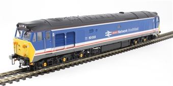 Class 50 50033 "Glorious" in revised Network SouthEast livery