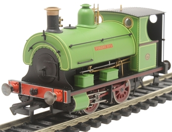 Class W4 Peckett 0-4-0ST 'Forest No.1' in Charity Colliery lined green