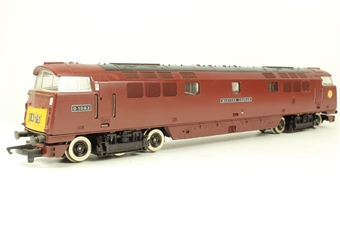 Class 52 D1062 "Western Courier" in BR Maroon