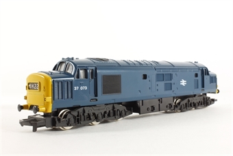 Class 37 37073 in BR Blue