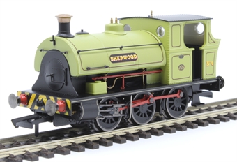 Class B2 Peckett 0-6-0ST No.4 "Sherwood" in Sherwood Colliery lined green - Digital fitted