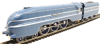 Class 8P 'Streamlined Coronation' 4-6-2 6224 "Princess Alexandra" in LMS coronation blue