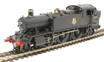 Class 61xx 'Large Prairie' 2-6-2T 6145 in BR black with early emblem