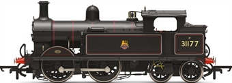 Class H Wainwright 0-4-4T 31177 in BR black with early emblem