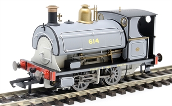 Class W4 Peckett 0-4-0ST 614 in grey - Centenary Year Limited Edition
