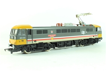 Class 86 86414 "Frank Hornby" in Intercity livery