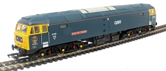 Class 47/7 47749 "City of Truro" in BR blue with GBRf branding - Railroad range