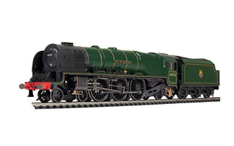 Class 8P 'Coronation' 4-6-2 46252 "City of Leicster" in BR green with early emblem - Hornby Dublo range with Diecast boiler