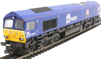 Class 66 66109 'Teesport Express' in DB Cargo/PD Ports livery