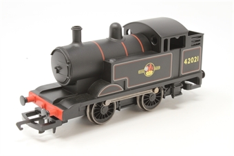 Class 0F 0-4-0T 42021 in BR black with late crest - Exclusive to Hornby 2021 Collectors Club