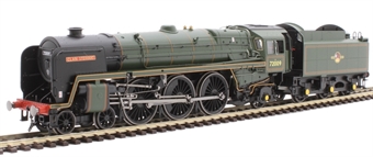 Standard Class 6MT 'Clan' 4-6-2 72009 "Clan Stewart" in BR green with late crest