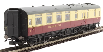 Maunsell kitchen dining first saloon S7998S in BR crimson and cream