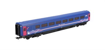 Mk3 TSD trailer standard disabled 42012 (Coach C) in First Great Western 'Dynamic lines' purple