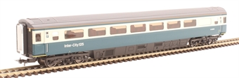 Mk3 TSD trailer standard disabled 42363 (Coach F) in BR heritage blue and grey (LNER farewell tour)