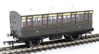 4 wheel 3rd 1882 in GWR chocolate and cream