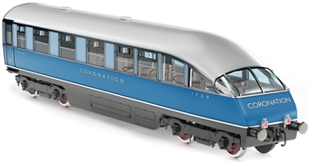 LNER Coronation observation car in LNER blue and silver - 1719 - Sold out on preorder