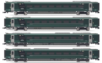 Class 802 IEP 4 coach extension pack in GWR livery