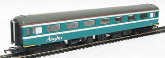 Mk2D TSO tourist second open high density in Anglia livery 5874