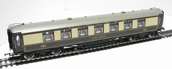 Pullman 2nd class parlour "Car No. 64" - Aluminium sides - working table lamps