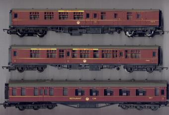 "The Caledonian" coach pack BR Mk1 Composite and Brake + BR 68ft Dining Car
