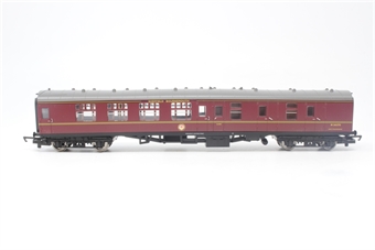Mk1 BSK Brake Standard Corridor M34370 in BR maroon - split from set