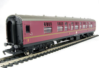 CK composite coach in Hogwarts Railways maroon - 99718 - (Harry Potter range)