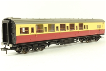 BR Blood and Custard Maunsell 6 Compartment 3rd Class Brake (High Window) A - S3790S