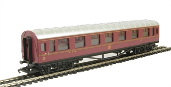 LMS Period 3 Composite Coach 4183 in LMS maroon - Railroad Range