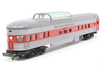 Observation Car 91119  in Transcontinental Australia Silver and Red