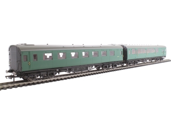 Maunsell push-pull coach pack S1331S/S6699S in BR Green