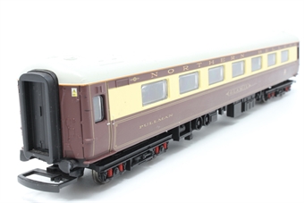Mk2D Composite coach  "Glamis" in Pullman "Northern Belle" livery - Split from set