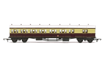 'B' set brake composite 6371 in GWR chocolate and cream - Withdrawn from 2020 range
