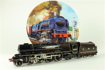 Class 8P Duchess 4-6-2 6253 'City of St Albans' in LMS Black - limited edition of 3,000 with Royal Doulton plate