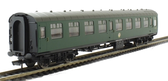 Mk1 SK second corridor S24305 in BR green - with lights