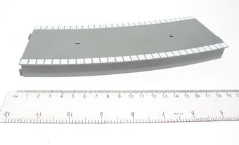 Curved platform - large radius