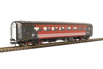 Mk2E TSO standard open 5801 in Virgin Trains red/black - with lights