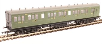 58' Maunsell Rebuilt (Ex LSWR 48') six compartment brake third 2625 in SR olive green
