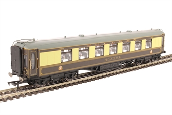 Pullman Third Class Parlour Car 'Car No.34' in umber & cream - working table lamps