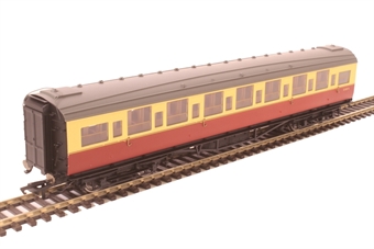 Maunsell corridor third S1187S in BR crimson and cream