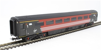 Mk3a FO first open 11074 in Virgin Trains red and black