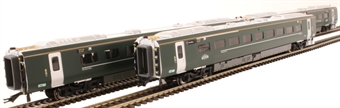 Pack of three centre coaches for Class 800 IEP in GWR green