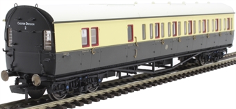 Collett 57' 'Bow ended' non-corridor brake third (Left-hand) in GWR chocolate and cream - 5503