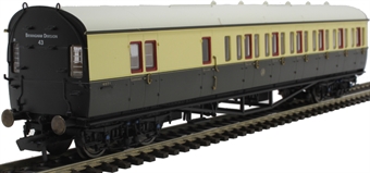 Collett 57' 'Bow ended' non-corridor brake third (Left-hand) in GWR chocolate and cream - 4971