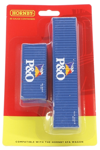 40' and 20' containers "P&O" - Pack of two