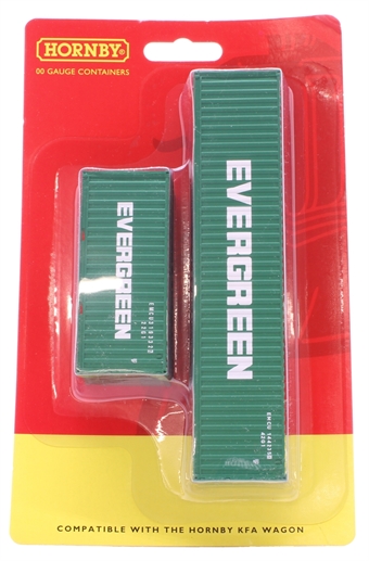 40' and 20' containers "Evergreen" - Pack of two