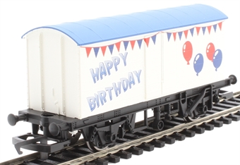 4 wheel box van "Happy Birthday"