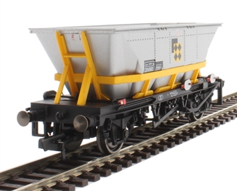 HAA MGR hopper wagon in Railfreight Coal sector grey with yellow cradle - 354502